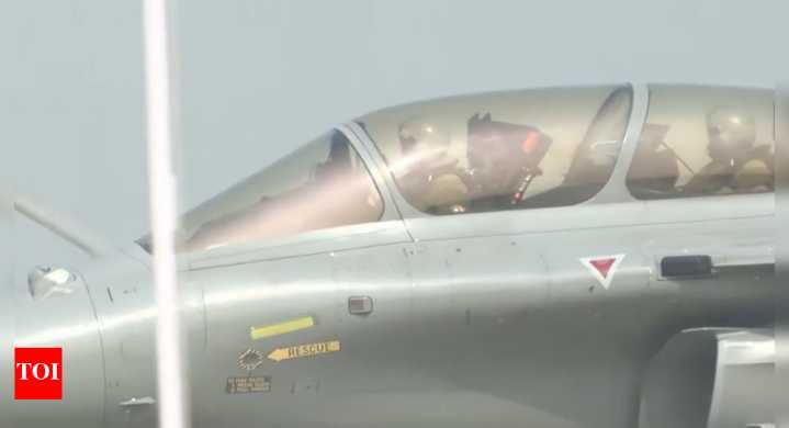 ‘Historic flight’: President Murmu takes Rafale sortie in Ambala