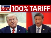 Trump announces additional 100% tariff on China