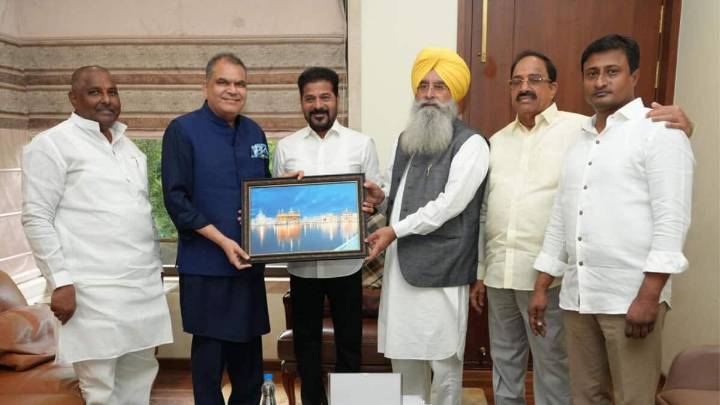 Punjab ministers invite Telangana CM to Guru Tegh Bahadur’s 350th martyrdom anniversary