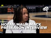 FULL INTERVIEW: Georgetown Hoyas' Point Guard Malik Mack to help lead this year's squad