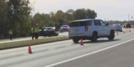 Three injured in Lexington crash