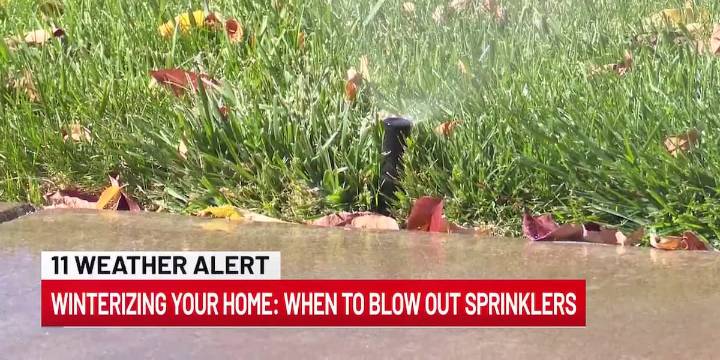 How to prepare your sprinkler system for the cold season