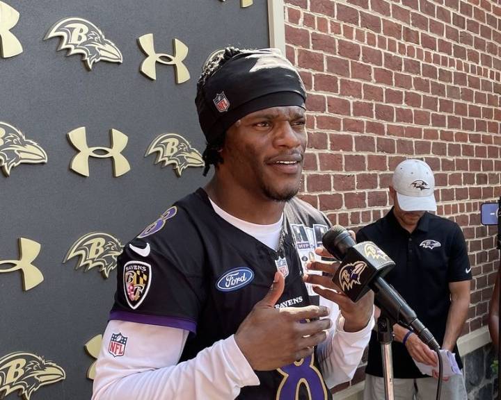 Lamar Jackson sits out first post-bye practice as Ravens welcome others back to field