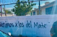 Dejan nѧrcopinta en jardín de niños