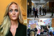 Journalist's black eye from  Antifa attack in Portland