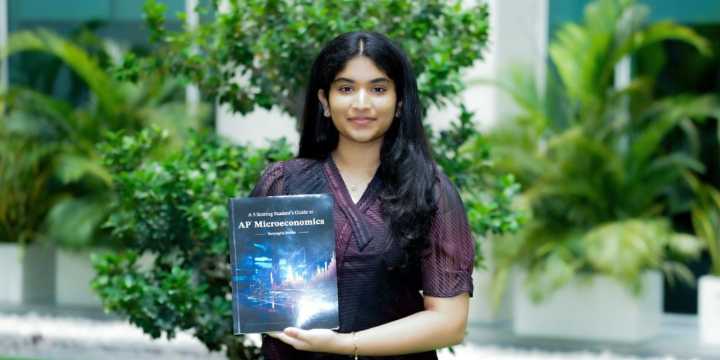 How 16-year-old Indian Sanyogita Bobba turned her notes into a globally published economics textbook