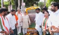 Minister Ponnam Lays the Foundation Stone for Developmental Works in the Jubilee Hills Segment
