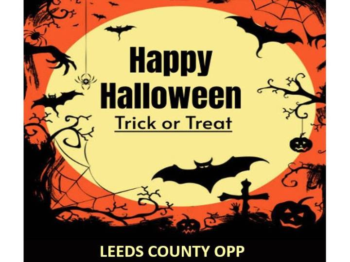 Leeds OPP hosting Halloween event | Belleville Intelligencer