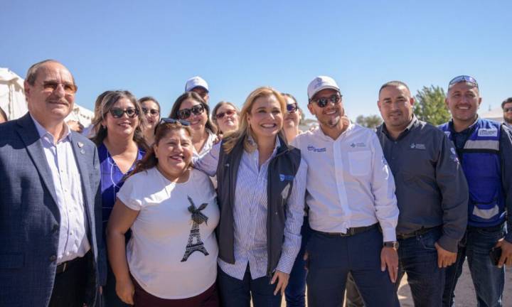 Maru Campos impulsa en Ciudad Juárez obras que cambian vidas
