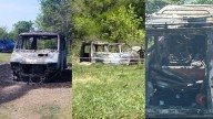 Sigue el misterio: qué se sabe de la camioneta que apareció incendiada con restos humanos