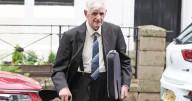 Pensioner convicted of making 'death sign' from window in rammy with neighbour