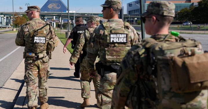 What to know about National Guard deployments in Memphis and other cities