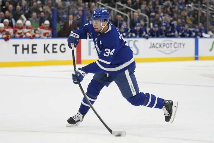 Max Domi's late winner elevates Maple Leafs over lowly Flames - The Rink Live | Coverage of youth, junior, high school and college hockey
