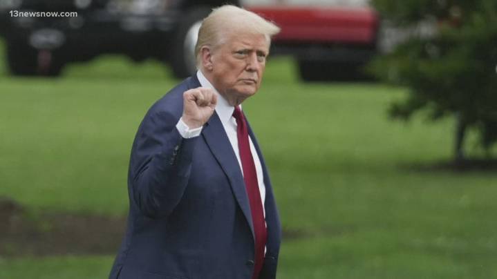 President Trump plans to come to Norfolk Sunday to celebrate Navy's 250th birthday