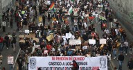 Más de 10 mil personas participan en la marcha del 2 de octubre en CDMX 2025