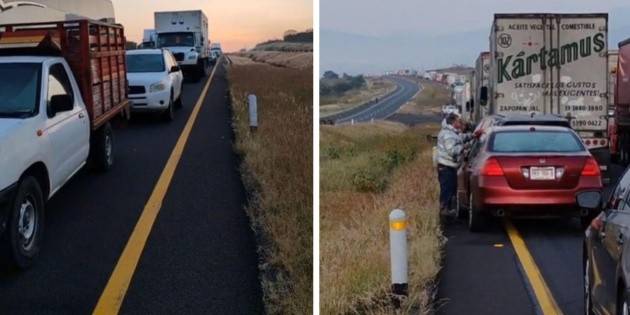 Así se ve el bloqueo de los productores de maíz en las carreteras (VIDEOS)