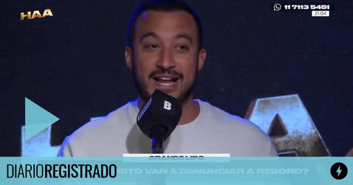 La respuesta de Rebord a la denuncia que le hicieron en la justicia porque Lipovetsky llevó marihuana a su programa