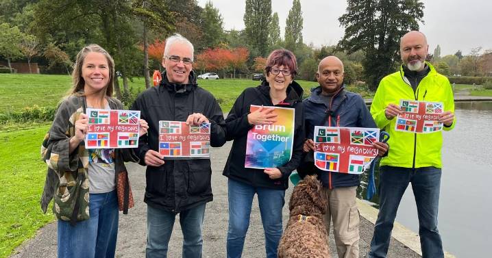 'How the flags make us feel' by Brummies determined to unite the city