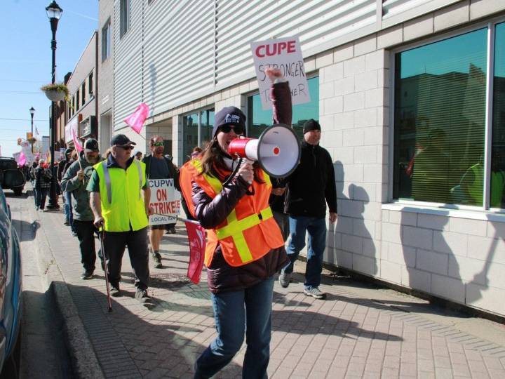 Solidarity Rally in Timmins