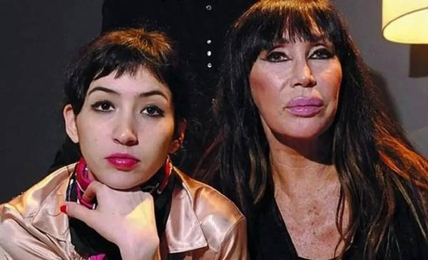 Se vieron las primeras imágenes de Sofía Gala interpretando a su mamá Moria Casán