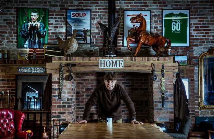 ‘My football made me, my countryside saved me’: Vinnie Jones, from the rough and tumble of the football pitch to the sanctuary of his West Sussex estate