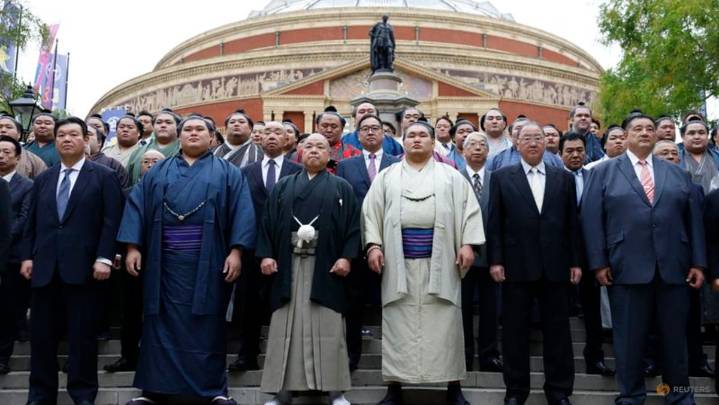Sumo-Wrestlers primed to rock London in five
