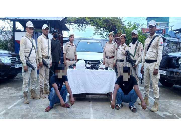 Security forces arrest two drug peddlers, says Manipur police