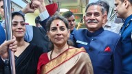 Military delegations from UN Troop Contributing Countries take ride on Delhi Metro