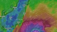 Typhoon Halong hits Japanese islands