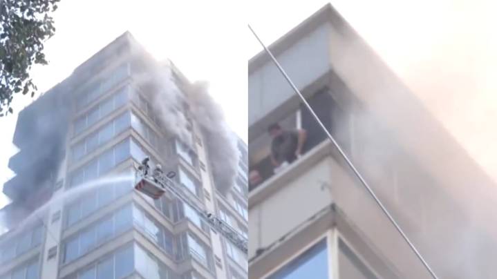 Mumbai: Major Fire Erupts at Jogeshwari High-Rise; 24 Rescued(Video)
