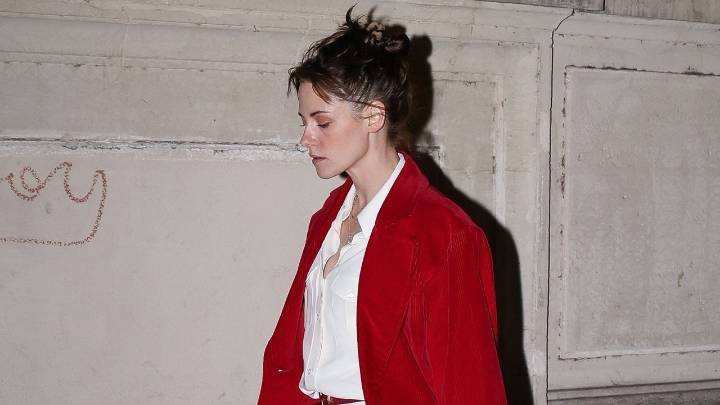 Kristen Stewart Takes Parisian Chic Very Literally