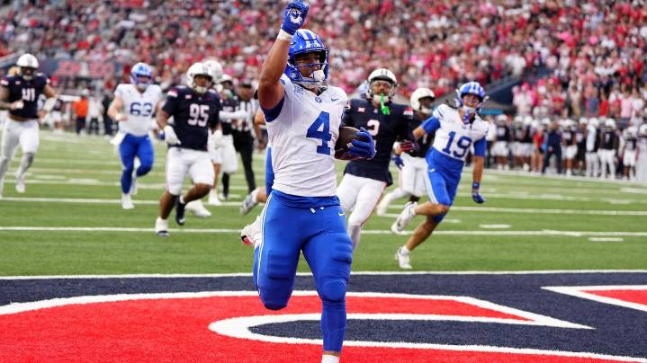 No. 18 BYU, Arizona resumes after 75-minute weather delay due to lightning