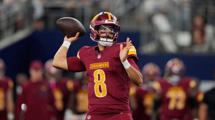 Chiefs look to extend dominance over Commanders as Mariota steps in for injured Daniels