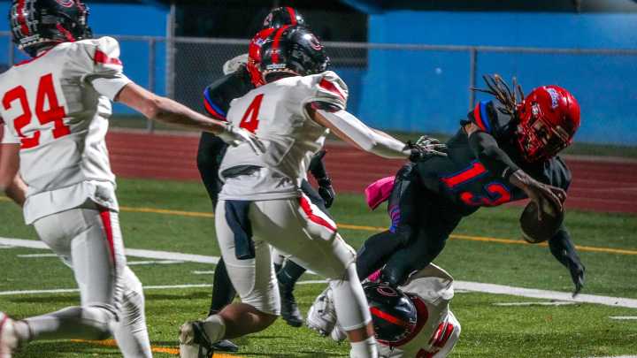 Coventry at Mount Pleasant Friday night football.