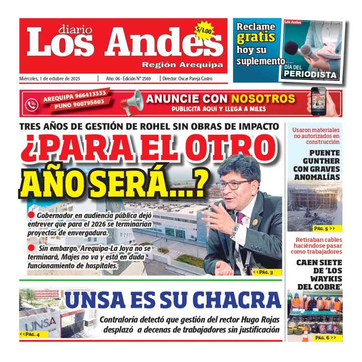Diario los Andes: 01/10/2025