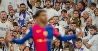 El espectacular mosaico del Bernabéu para alentar a sus jugadores en el clásico: «Grandeza»