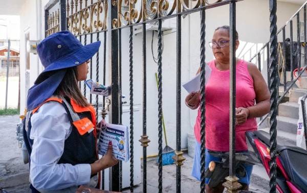 Escucha JMAS a vecinos y supervisa obras de mantenimiento y bacheo