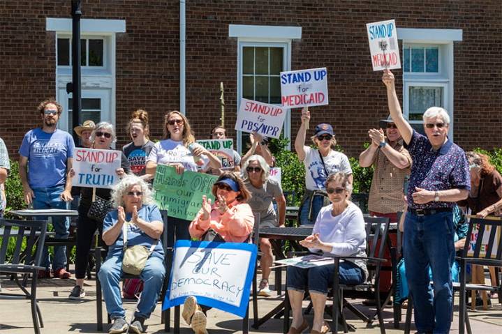 Doctor. Teacher. Mamaw. Meet some ‘No Kings’ protesters organizing in ‘deep