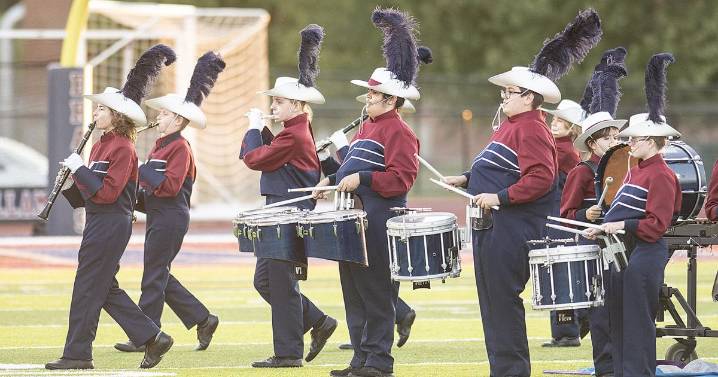 Shikellamy High School marching band 'braving the final frontier' in halftime routine