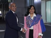 Canadian FM Anand arrives in Delhi for official visit