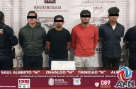 Detiene la FESC a cuatro hombres con armas de fuego en operativo