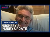 Comedian Dave Hughes Back In Hospital Six Weeks After AFL Legends Game Injury