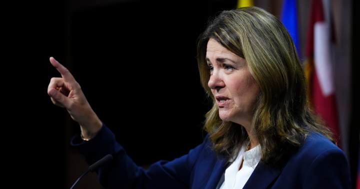 Danielle Smith says she’s open to adjusting Alberta’s industrial carbon price