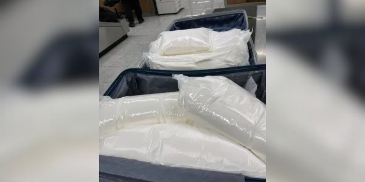 More than 160 pounds of ketamine seized at Atlanta airport, officials say