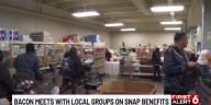Bacon meets with local groups on SNAP funding