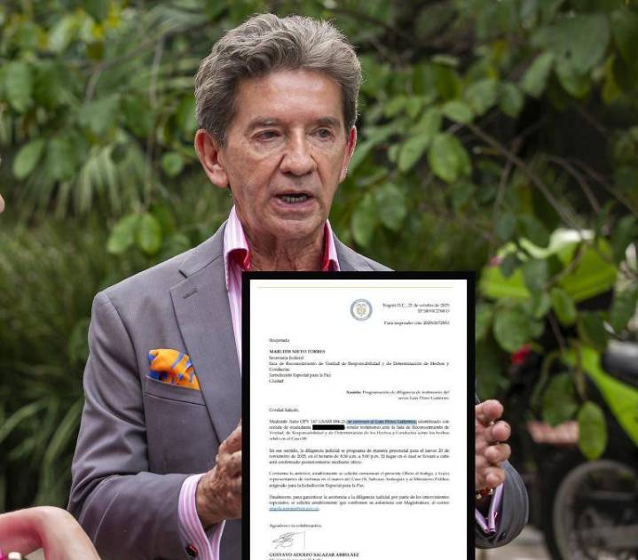 La JEP llamó a declarar al excalde Luis Pérez Gutiérrez