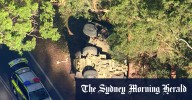 Army truck crash: Woman rescued from car on Samford Road, Ferny Hills