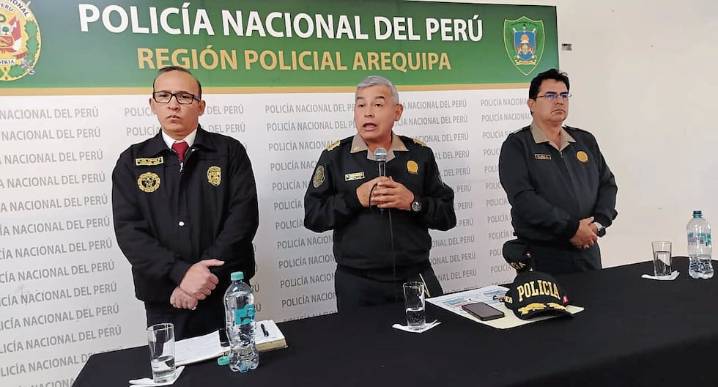 Arequipa: 98 de 331 casos de extorsión resueltos en lo que va del año