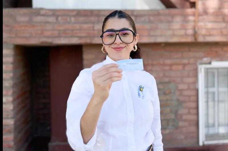 Marianella Lezama Hid votó y llamó a fortalecer la democracia con esperanza y participación