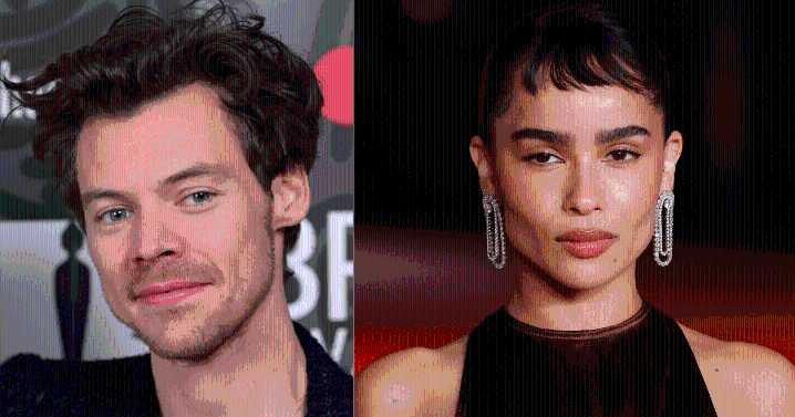 Zoë Kravitz & Harry Styles Wear Matching Black in NYC Outing